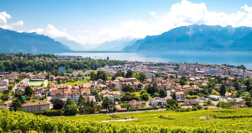 Vevey and Montreux